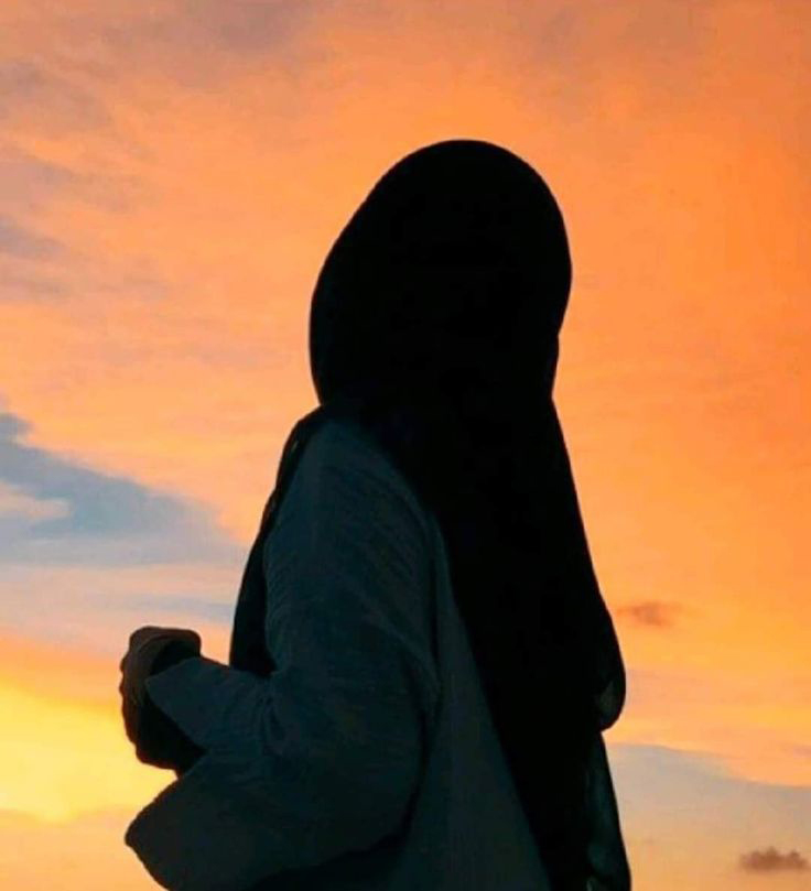 عکس پروفایل دخترانه باحجاب در غروب خروشید