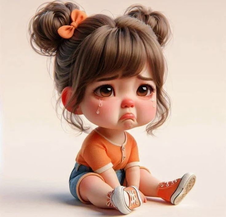 عکس پروفایل دخترونه عروسکی ناراحت