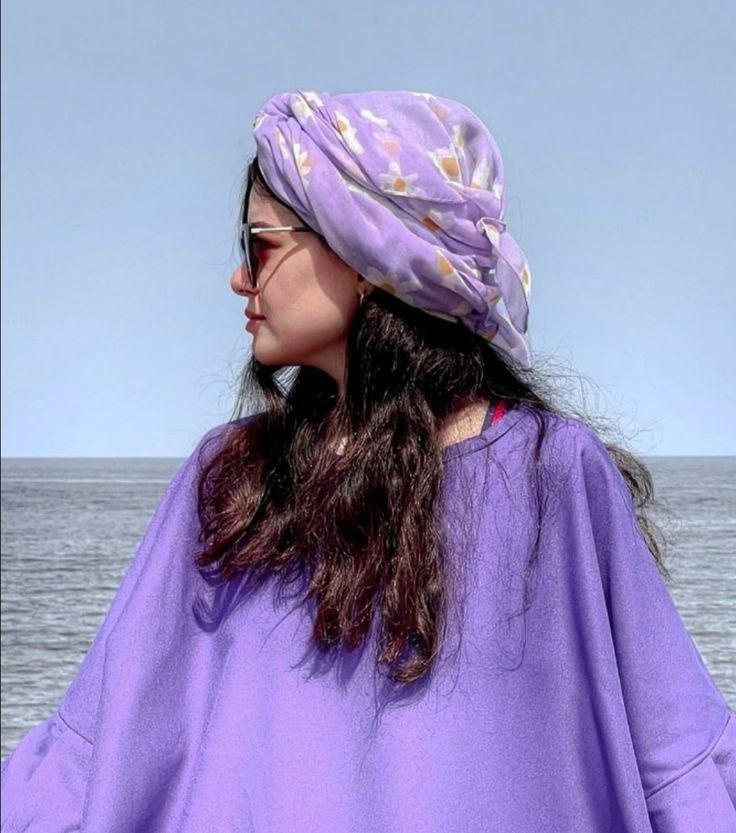 عکس پروفایل دخترونه شیک و با کلاس با استایل بنفش