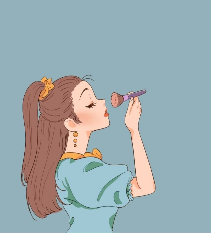 عکس پروفایل دخترونه کارتونی آرایشگر