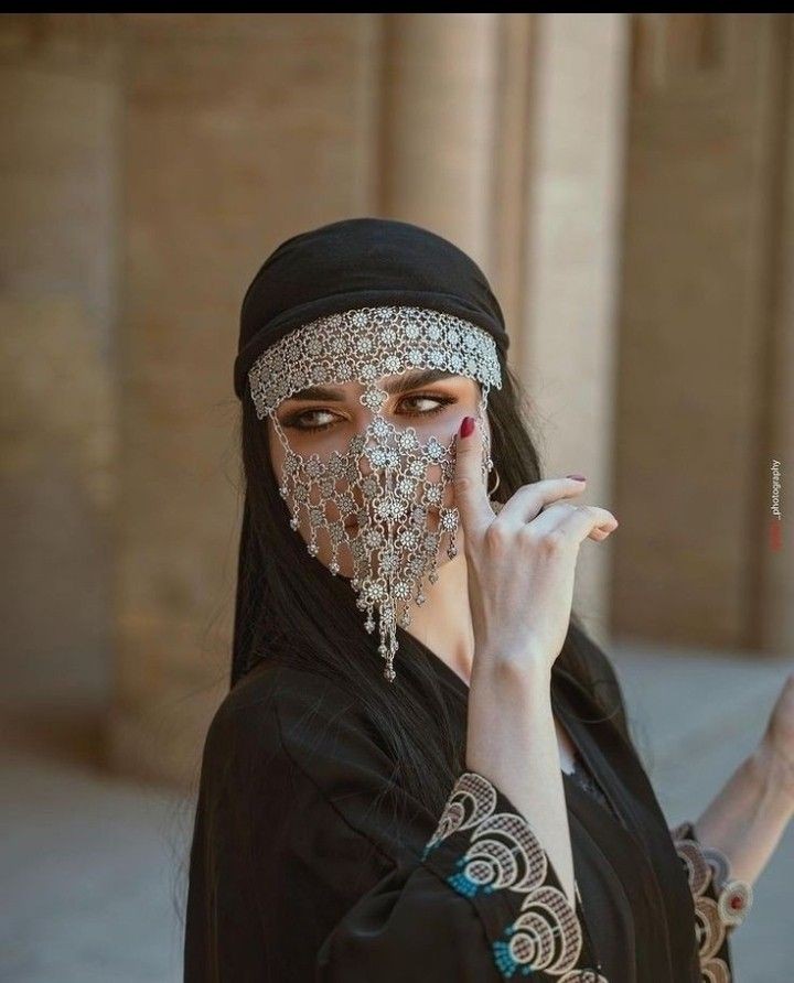 عکس پروفایل عربی دخترانه با روبنده