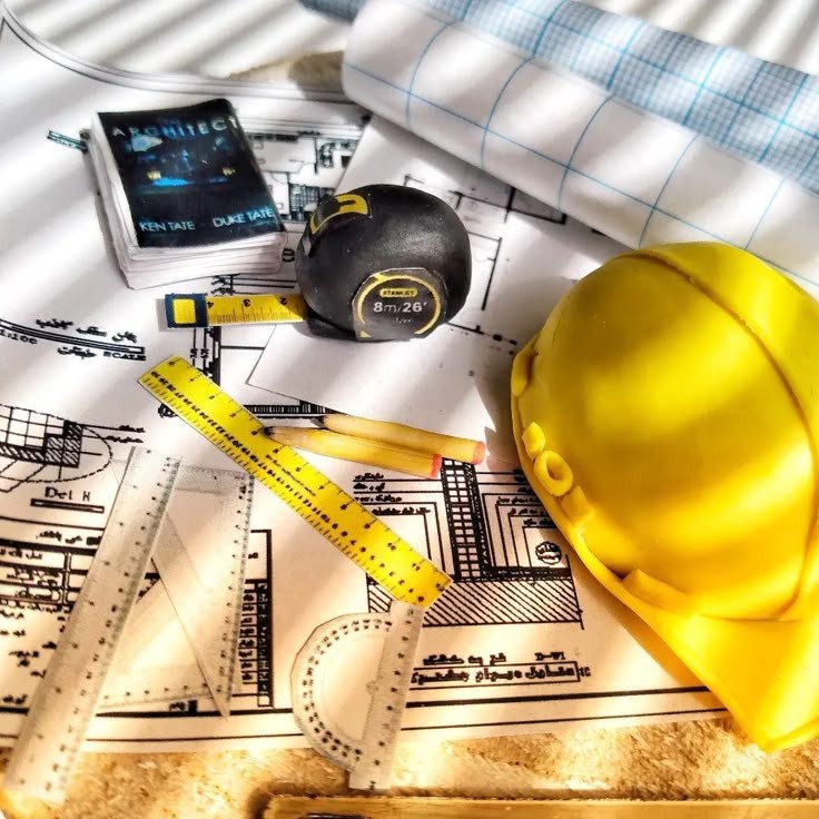 عکس پروفایل خانم مهندس با وسایل