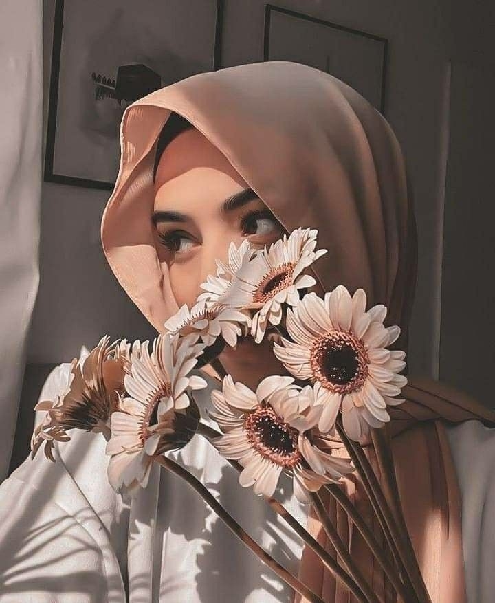 عکس پروفایل عربی دخترانه با گل