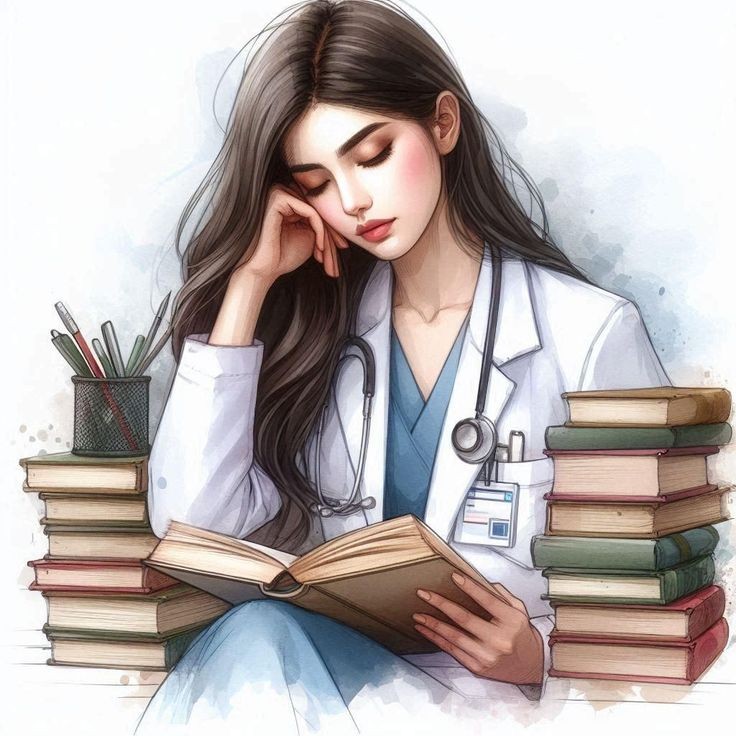 عکس پروفایل دخترونه کارتونی پزشک