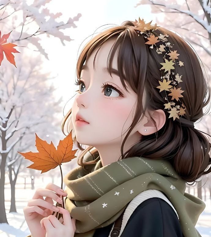 عکس پروفایل ژاپنی دخترانه انیمه پاییزی