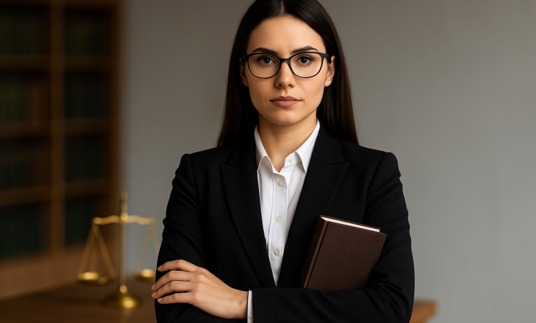 عکس وکیل زن برای پروفایل
