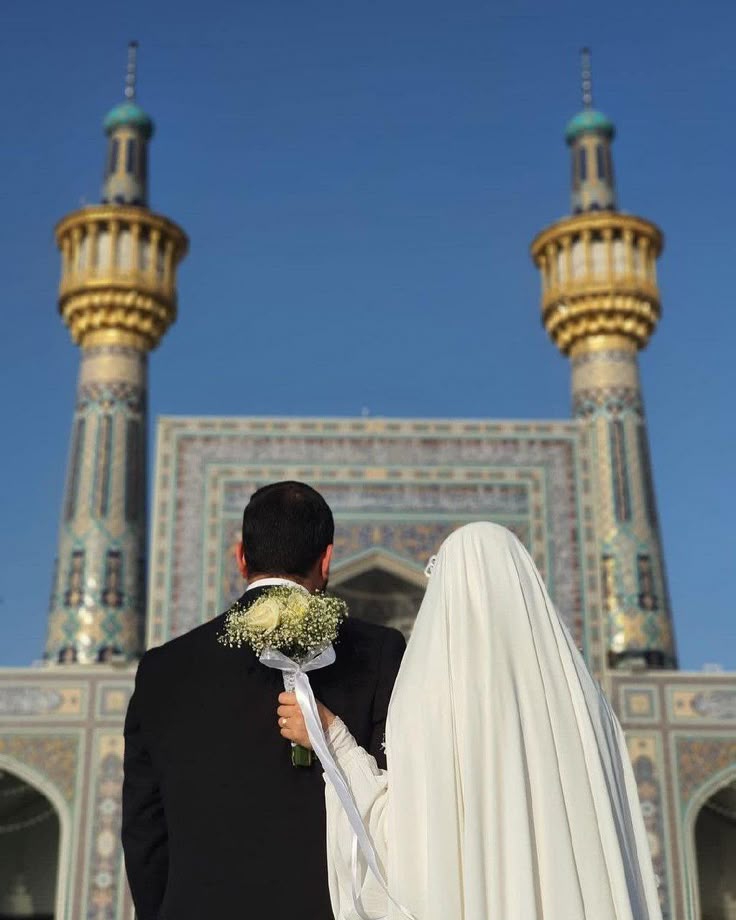 عکس مذهبی عروسی برای پروفایل