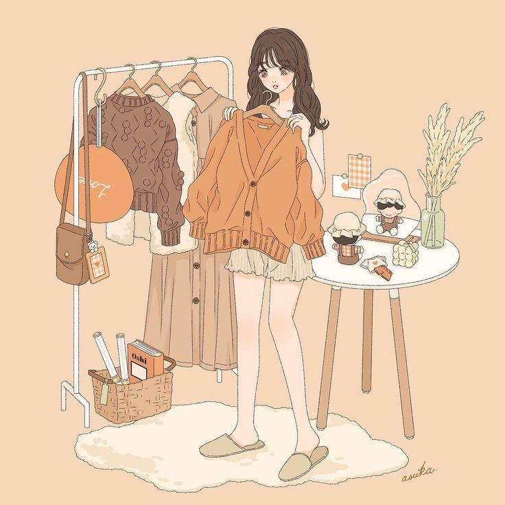 عکس کارتونی برای پروفایل لباس فروشی زنانه