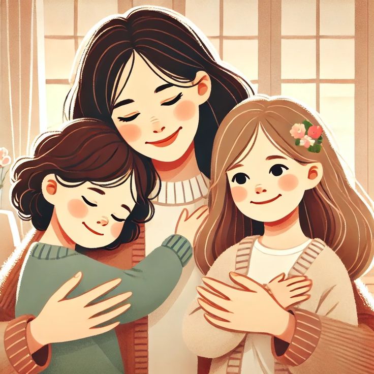 عکس پروفایل فانتزی مادر دختری