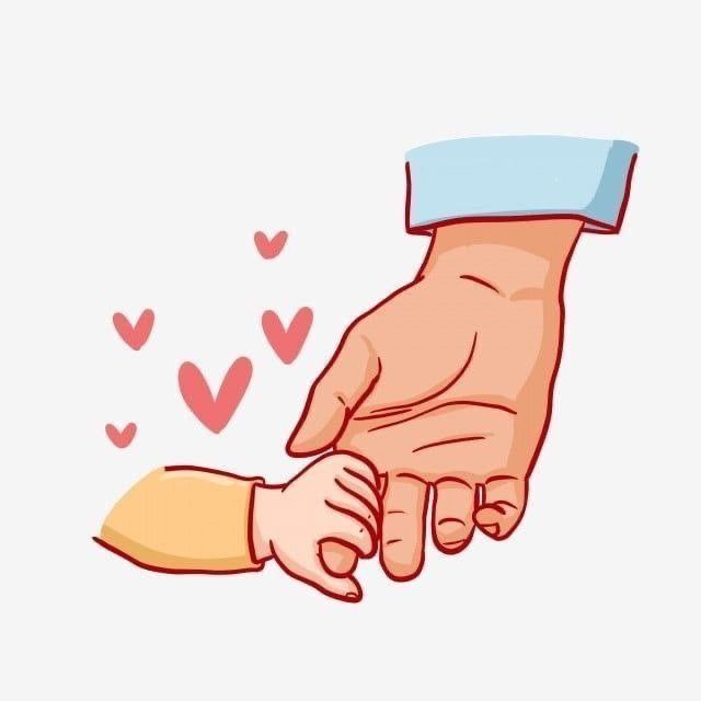 عکس پروفایل نقاشی پدر دختری