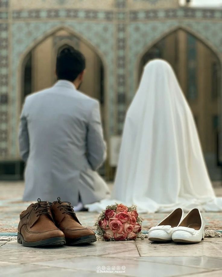 عکس زیارت عروس و داماد برای پروفایل