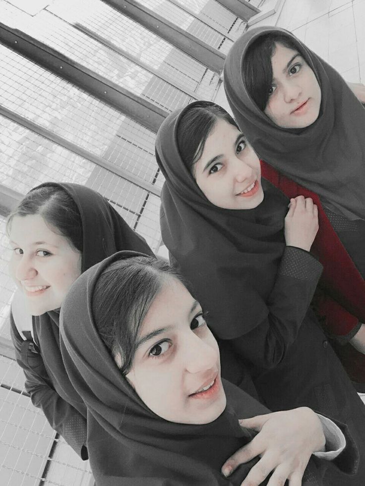 عکس پروفایل دخترانه سلفی دسته جمعی برای مدرسه