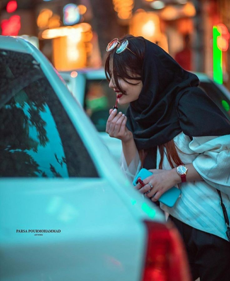 عکس دختر شیطون در خیابان برای پروفایل