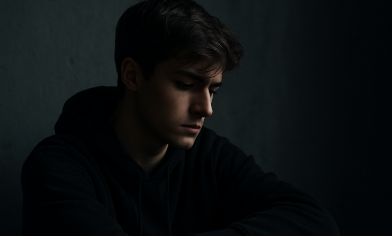 عکس پروفایل پسرانه غمگین